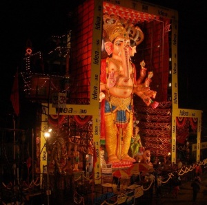 Khairatabad Ganesh Idol 2014