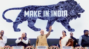 PM Narendra Modi at Make In India launch